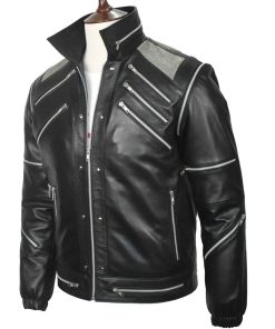Beat It Vintage Michael Jackson Leather Jacket Free Shipping UK USA Canada