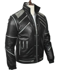 Beat It Vintage Michael Jackson Leather Jacket Gifts for Him