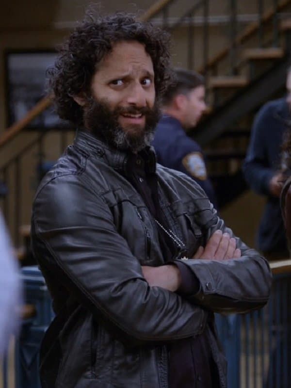 Brooklyn Nine Adrian Pimento Black Leather Jacket - The Jacket