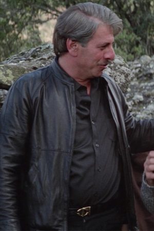 Chaim Topol For Your Eyes Only Vintage Leather Jacket