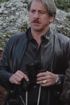 Chaim Topol For Your Eyes Only Vintage Leather Jacket Buy now