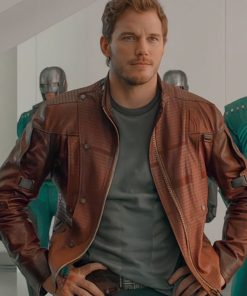 Chris Pratt Guardians Of The Galaxy Star Lord Leather Jacket
