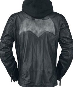 Clark Kent Superman Hooded Leather Jacket Costume