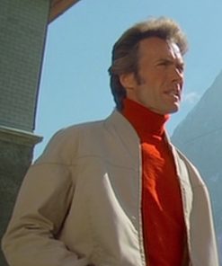Clint Eastwood The Eiger Sanction Beige Cotton Jacket Gifts for Him