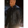 Dominic Toretto Fast and Furious 6 Black Leather Jacket