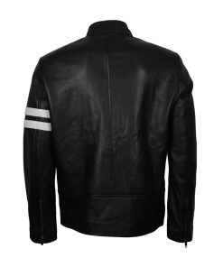 Dominic Toretto Fast and Furious 8 Vin Diesel Biker Black Leather Jacket Free Shipping Gifts for Him Hot Sale