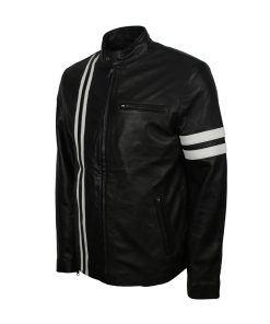 Dominic Toretto Fast and Furious 8 Vin Diesel Biker Black Leather Jacket sale UK USA Europe