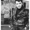 Elvis Presley Brando Biker Vintage Leather Jacket
