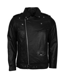 Elvis Presley Brando Biker Vintage Leather Jacket Celebrity Sale