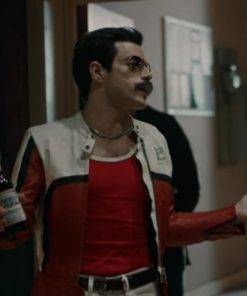 Freddie Mercury Bohemian Rhapsody Leather Jacket Vintage Jacket Celebrity Sale