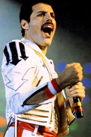 Freddie Mercury Queen Vintage Brando Leather Jacket Free Shipping UK USA Canada