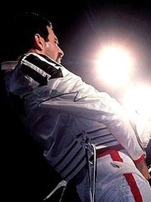 Freddie Mercury Queen Vintage Brando Leather Jacket Halloween Sale