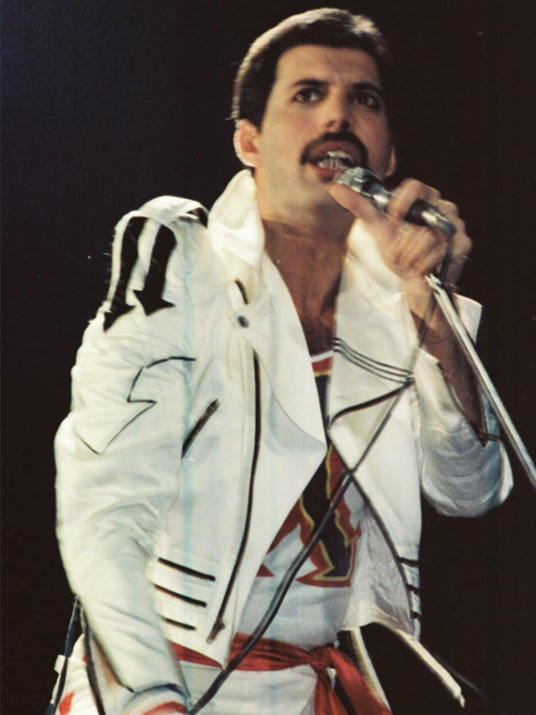 Freddie Mercury Queen Vintage Brando Leather Jacket