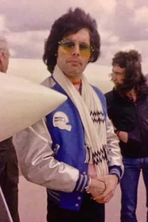Freddie Mercury Vintage Wool Varsity Jacket Free Shipping UK USA Europe