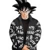 Goku Drip By Any Means Necessary Puffer Jacket