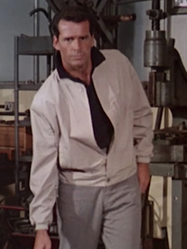 Grand Prix James Garner Vintage Cotton Jacket Free Shipping UK USA Canada