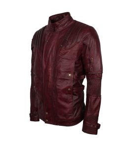 Guardians Of The Galaxy Star Lord Leather Jacket Costume Buy now