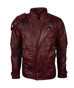 Guardians Of The Galaxy Star Lord Leather Jacket Costume Peter Quill Jacket