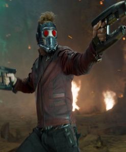 Guardians Of The Galaxy Star Lord Leather Jacket Costume on Sale