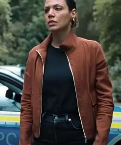 Haley Louise Jones Dear Child Brown Fleece Jacket