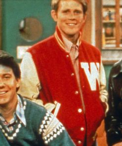 Happy Days Ron Howard Varsity Letterman Jacket Hot Sale