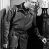 Here Comes Robert Montgomery Vintage Leather Jacket