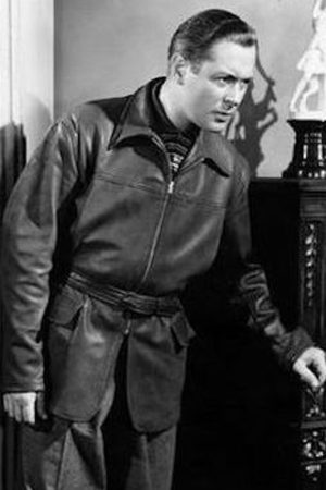 Here Comes Robert Montgomery Vintage Leather Jacket
