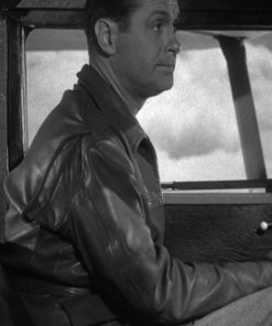 Here Comes Robert Montgomery Vintage Leather Jacket Celebrity Movie Jacket