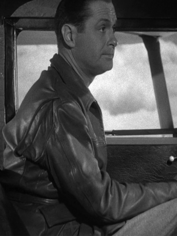 Here Comes Robert Montgomery Vintage Leather Jacket Celebrity Movie Jacket