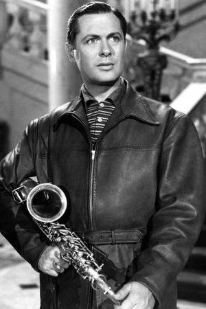 Here Comes Robert Montgomery Vintage Leather Jacket Free Shipping