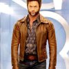 Hugh Jackman X-Mens Days of Future Past Wolverine Leather Jacket1