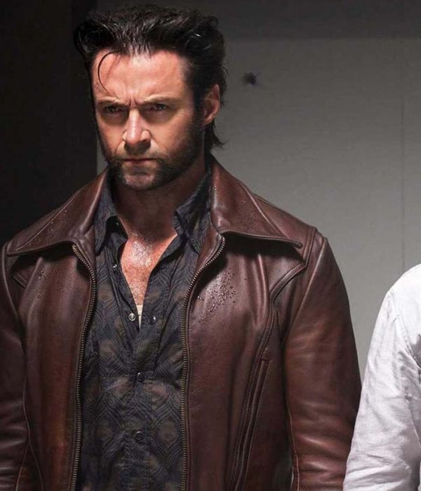 Hugh Jackman X-Mens Days of Future Past Wolverine Leather Jacket3