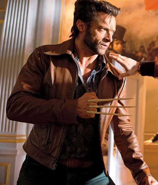 Hugh Jackman X-Mens Days of Future Past Wolverine Leather Jacket4