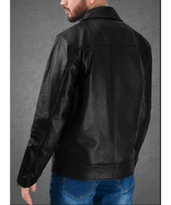 Ian Somerhalder Vampire Diaries Leather Jacket Brando jacket