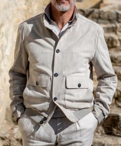 Jeffrey Dean Morgan Negan Suede Leather Jacket