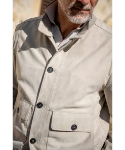 Jeffrey Dean Morgan Negan Suede Leather Jacket Free Shipping UK USA Canada