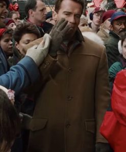 Jingle All the Way Arnold Schwarzenegger Wool Coat Easter Sale