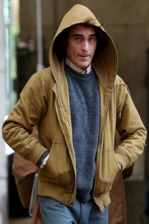 Joaquin Phoenix Joker 2 Cotton Hooded Jacket