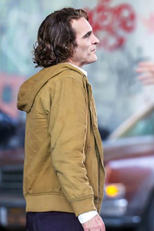 Joaquin Phoenix Joker 2 Cotton Hooded Jacket Hot Sale