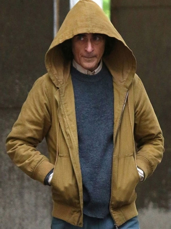 Joaquin Phoenix Joker 2 Cotton Hooded Jacket Shop now