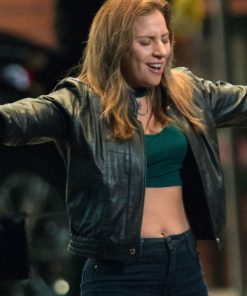Lady Gaga A Star Is Born Black Leather Jacket