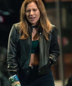 Lady Gaga A Star Is Born Black Leather Jacket Free Shipping UK USA Canada