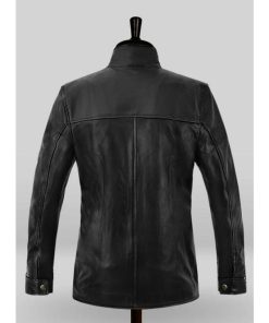 Leonardo Di Caprio Departed Leather Black Jacket Gifts for Him