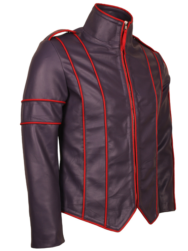 Michael Jackson Come Together Vintage Leather Jacket King of Pop