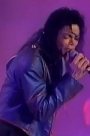 Michael Jackson Come Together Vintage Leather Jacket herren lederjacke