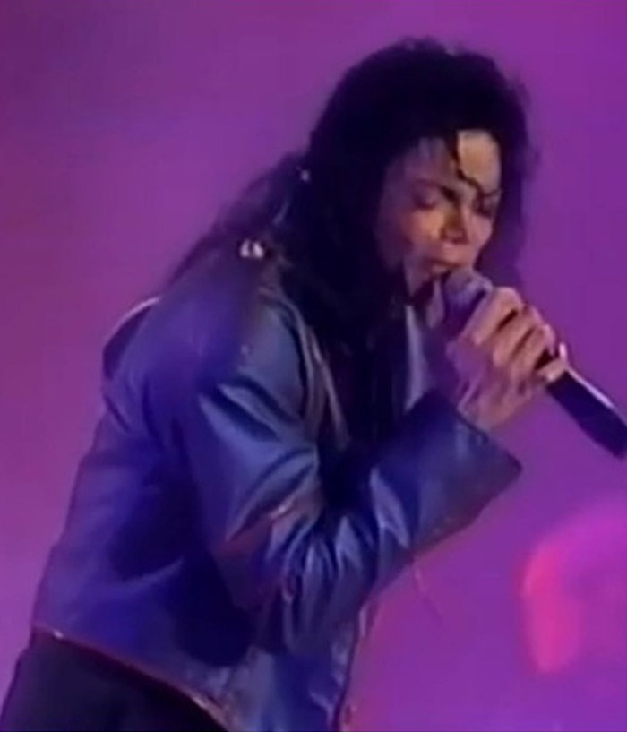 Michael Jackson Come Together Vintage Leather Jacket herren lederjacke