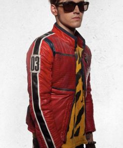 My Chemical Romance Kobra Kid Red Leather Jacket