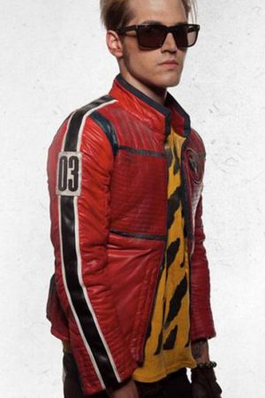 My Chemical Romance Kobra Kid Red Leather Jacket