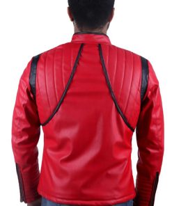 My Chemical Romance Kobra Kid Red Leather Jacket Buy now