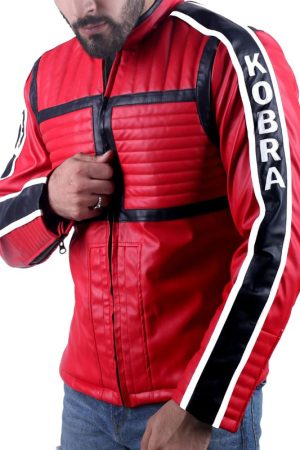 My Chemical Romance Kobra Kid Red Leather Jacket Cosplay Costume